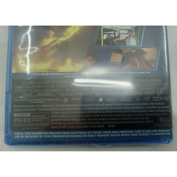 Shang-Chi Legend of Ten Rings Blu-ray Marvel Superhero NEW Sealed - Picture 5 of 7